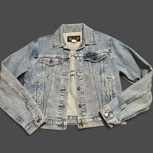 Harley-Davidson 100 Years ©️2003 Blue Denim Jacket - Picture 2 of 5